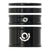 Headset Spacers Industry Nine Industry Nine Headset Combo Spacer Kit 1-1/8" Set/4 Black Dark Slate Gray