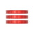 Headset Spacers Industry Nine Industry Nine iRiX Headset Spacer 1-1/8 Height: 5mm Aluminum Red 3pcs Chocolate