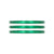 Headset Spacers Industry Nine Industry Nine iRiX Headset Spacer 1-1/8 Height: 2.5mm Aluminum Green 3pcs Sea Green