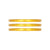 Headset Spacers Industry Nine Industry Nine iRiX Headset Spacer 1-1/8 Height: 2.5mm Aluminum Gold 3pcs Goldenrod