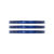 Headset Spacers Industry Nine Industry Nine iRiX Headset Spacer 1-1/8 Height: 2.5mm Aluminum Blue 3pcs Dark Slate Blue