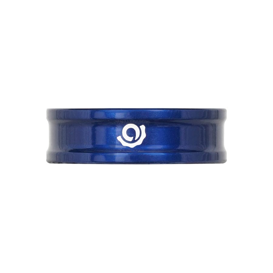 Headset Spacers Industry Nine Industry Nine iRiX Headset Spacer 1-1/8 Height: 10mm Aluminum Blue Dark Slate Blue