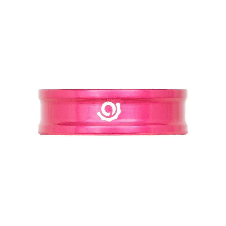 Headset Spacers Industry Nine Industry Nine iRiX Headset Spacer 1-1/8 Height: 10mm Aluminum Pink Pale Violet Red