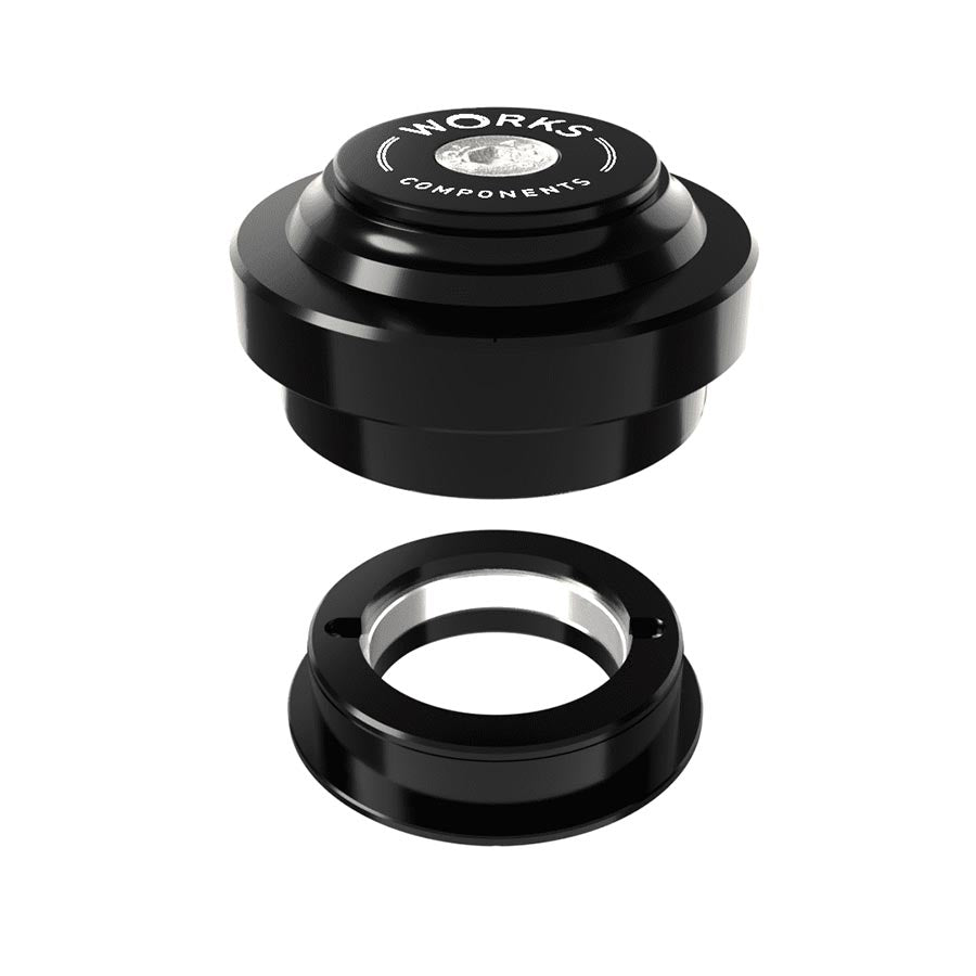 Angle Headsets Works Components Works Components 1.5 EC44-ZS44 Angleset-1 1/8" Angle Headset 1.5° 100-109mm EC44/28.6 | ZS44/30 ZS External threadless Complete Black Black