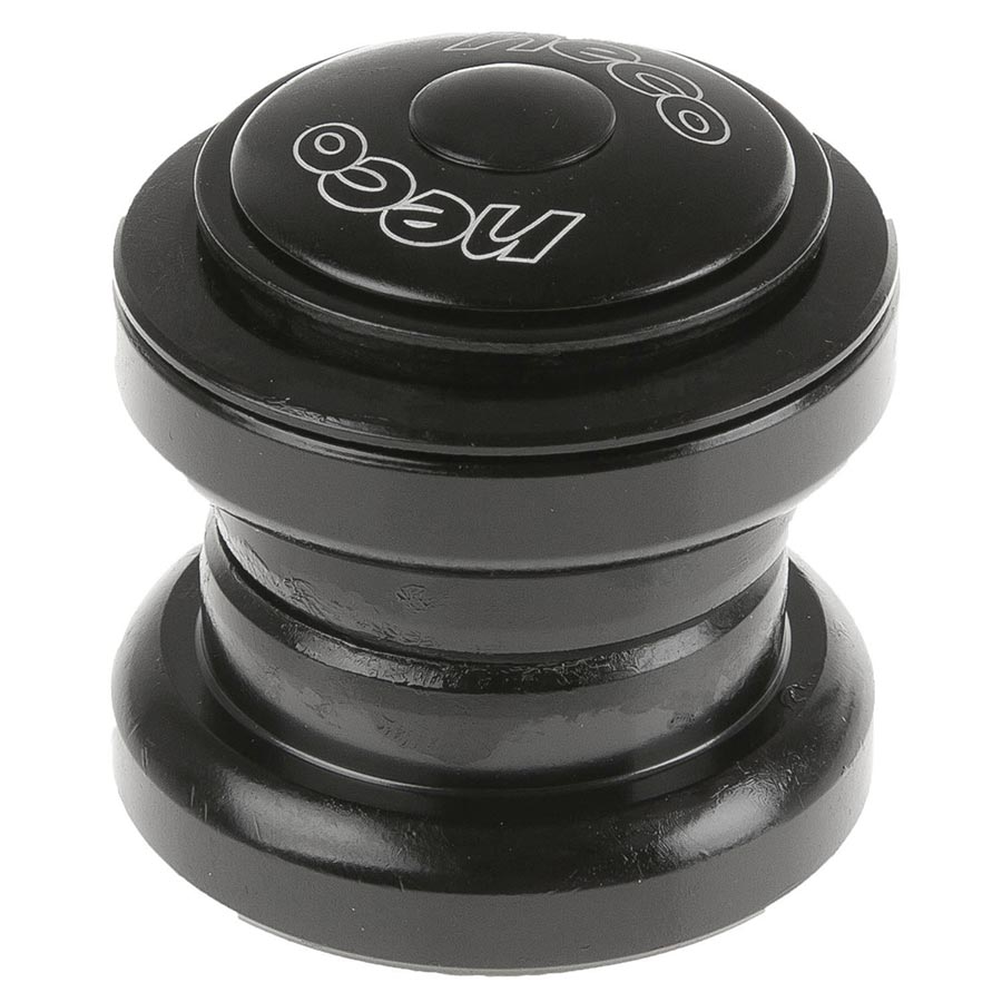 Neco Ahead Alloy 1-1/8" Headset : EC34/28.6 | EC34/30 External Threadless Complete Black