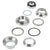 Neco Neco 1a 1" Threadless Headset : EC30/25.4 | EC30/26 External Threadless Complete Silver