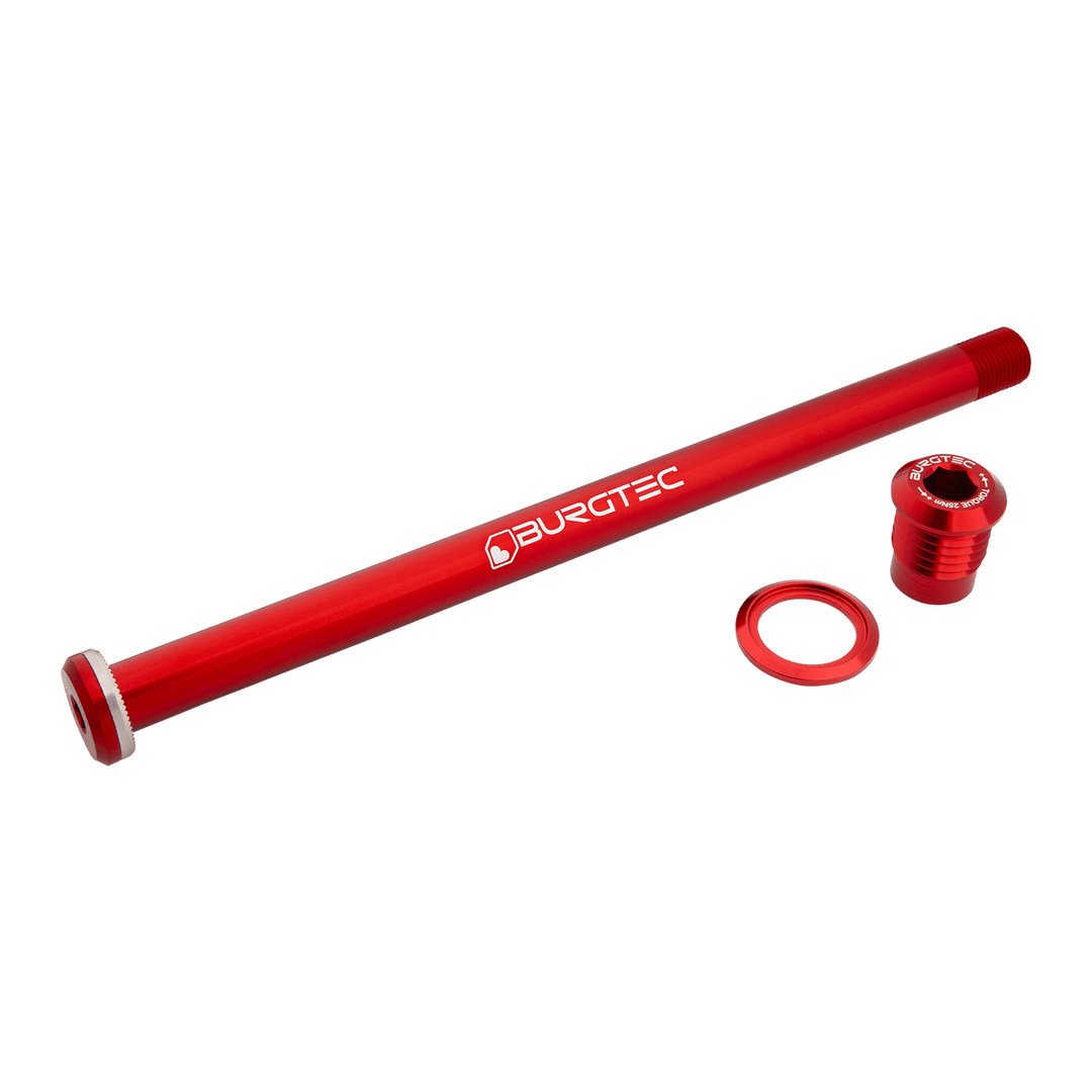 Burgtec 188mm x 12mm 1.00mm Pitch Rear Axle Race Red
