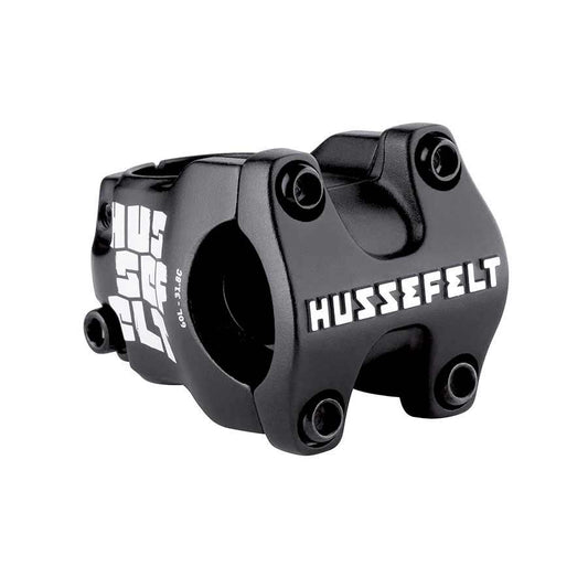 Stems TruVativ TruVativ Hussefelt Stem - 60mm 31.8 Clamp +/-0 1 1/8" Aluminum Black Dark Slate Gray