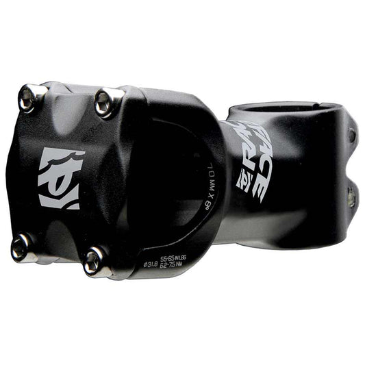 Stems Race Face RaceFace Ride XC Stem - 70mm 31.8 Clamp +/-6 1 1/8" Aluminum Black Gray