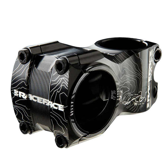 Stems Race Face RaceFace Atlas 35 Stem - 50mm 35 Clamp +/-0 1 1/8" Aluminum Black Gray