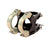 Stems Renthal Renthal Apex Stem - 40mm 31.8 Clamp +/-6 1 1/8" Aluminum Black/Gold Gray