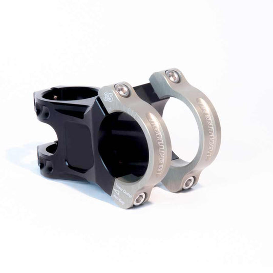Stems Renthal Renthal Apex 35 Stem - 60mm 35 Clamp +/-6 1 1/8" Aluminum Black/Gold Black