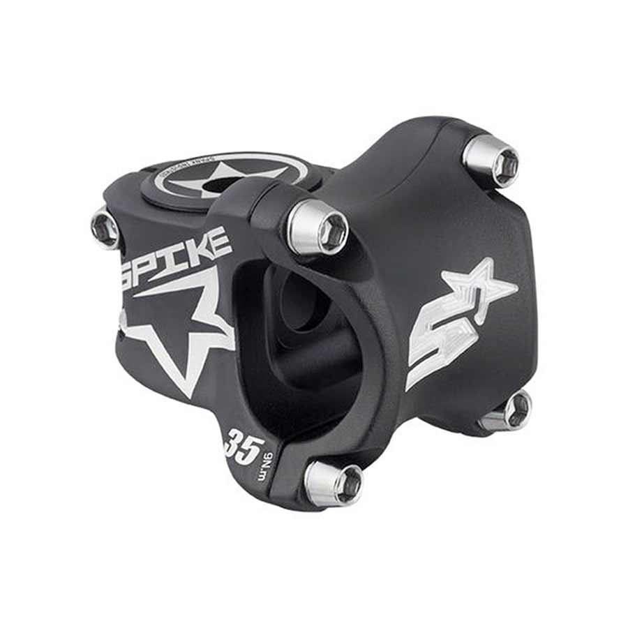 Stems Spank Spank Spike Race 2 Stem - 35mm 31.8 Clamp +/-0 1 1/8" Aluminum Black Dark Slate Gray