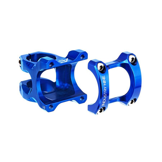 Stems Industry Nine Industry Nine A35 Stem - 32mm 35mm Clamp +/-5 1 1/8" Aluminum Blue Royal Blue