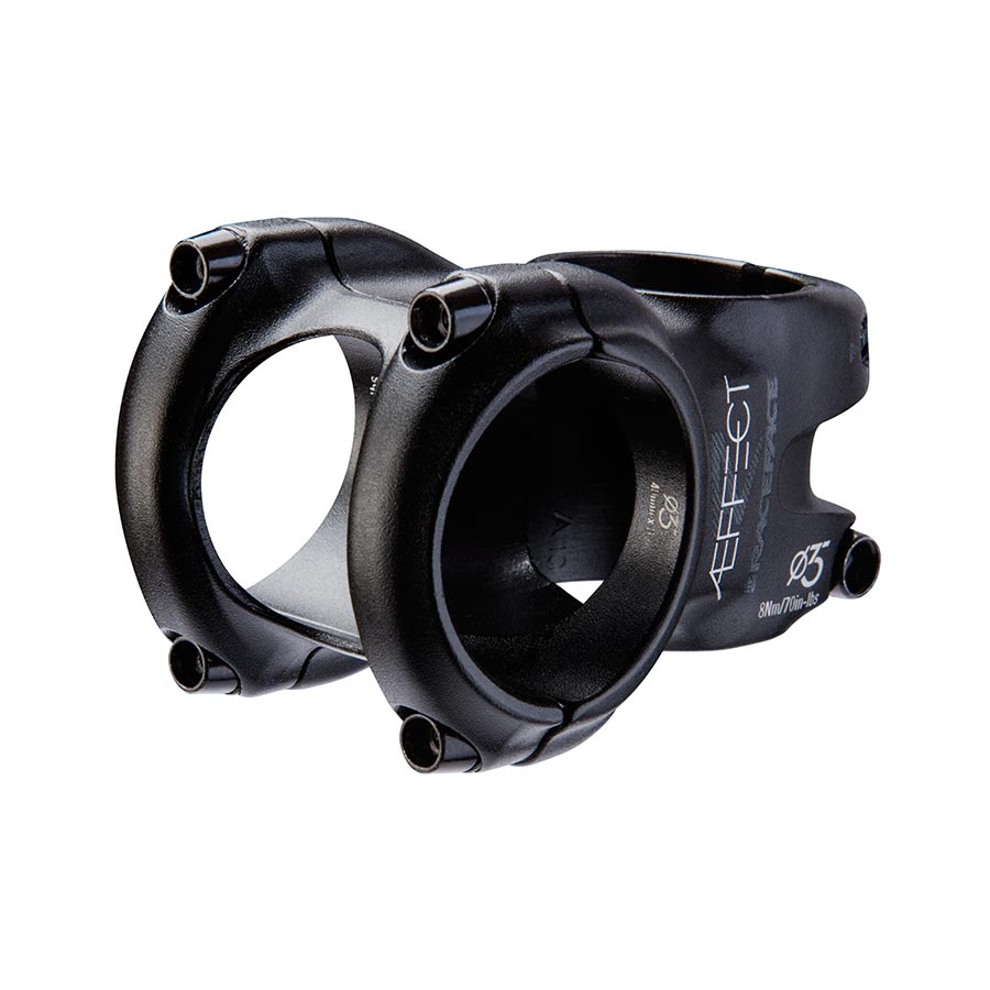 Stems Race Face RaceFace Aeffect R Stem - 60mm 35 mm Clamp +/-0 1 1/8" Aluminum Black Black