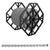 Chains KMC Kmc Z410RB 1 Speed Chain Dark Slate Gray