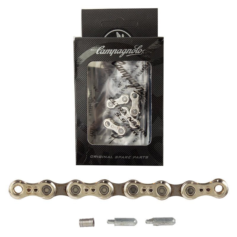 Chain Links and Pins Campagnolo Campagnolo 10-Speed HD-Link C-10 Ultra Narrow Link Kit - 5.9mm Dark Slate Gray