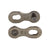 Chains Sunlite Sunlite QRS-11 Link Speeds 11sp Silver 5.6mm Dim Gray