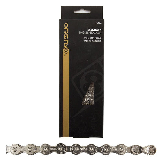 Chains Origin8 Origin8 Single Speed Standard 1 Speed Chain Black