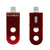 Chains Black ops Black ops CT 2.0 Chain Tensioner Speeds 3/8` 6061AL Red Dark Red