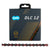 Chains KMC KMC DLC 12 Chain - 12-Speed 126 Links Black/Red Dark Slate Gray