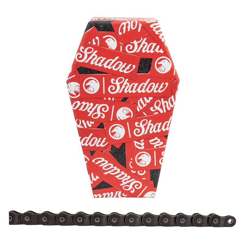 Chains The Shadow Conspiracy The Shadow Conspiracy Interlock V2 Race Chain - Single Speed 3/32" 98 Links Half Link Chain BLK Chocolate
