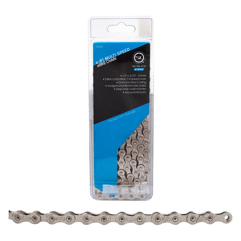 Chains Sunlite Sunlite e81 5/6/7/8 Speed Chain Gray