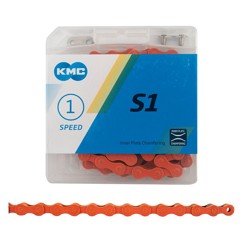 Chains KMC Kmc S1 1 Speed Chain Gray