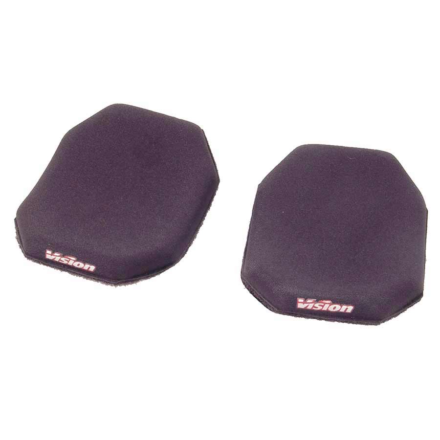 Aero Bar Part Vision Vision Deluxe Molded pads - includes Velcro Dark Slate Gray