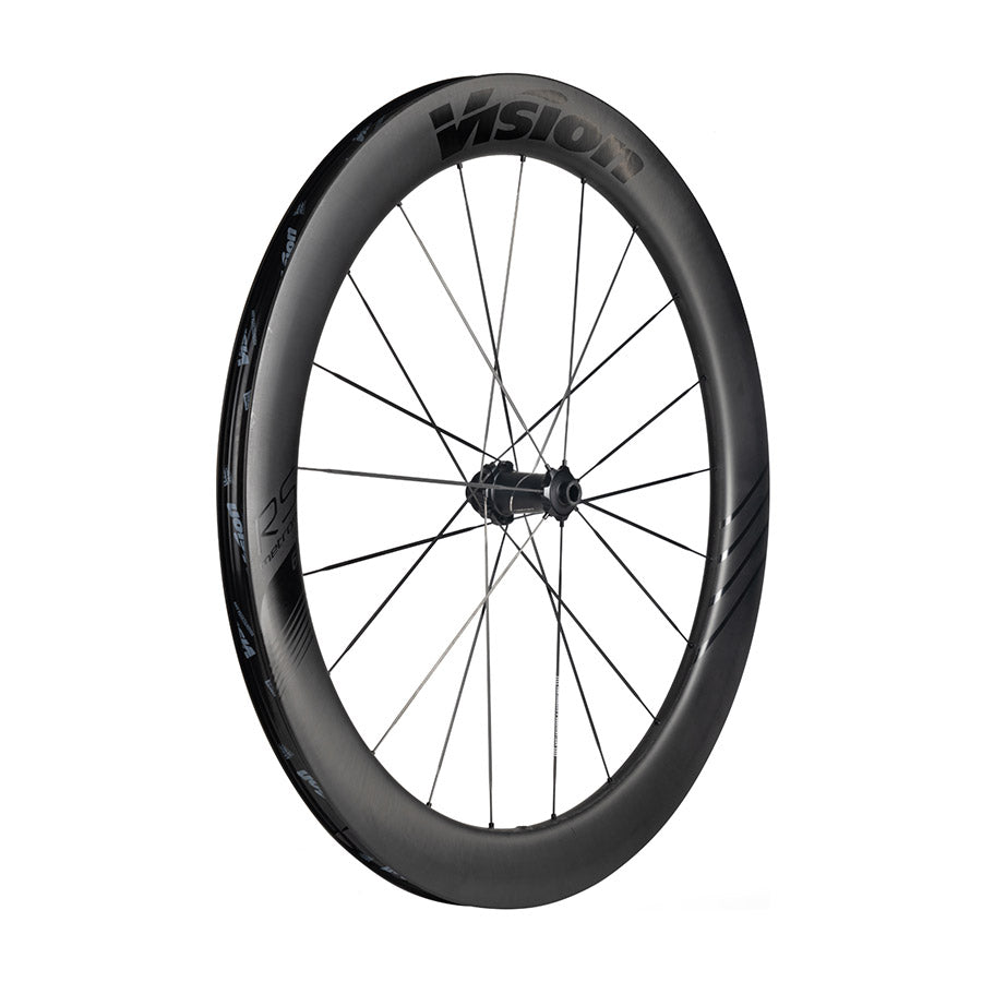 Vision METRON RS 60 DISC Wheel Front and Rear 700C / 622 Holes: F: 21 R: 24 F: TA 12mm R: X 12mm F: 100 R: 142 Disc Center Lock SRAM XD-R Set