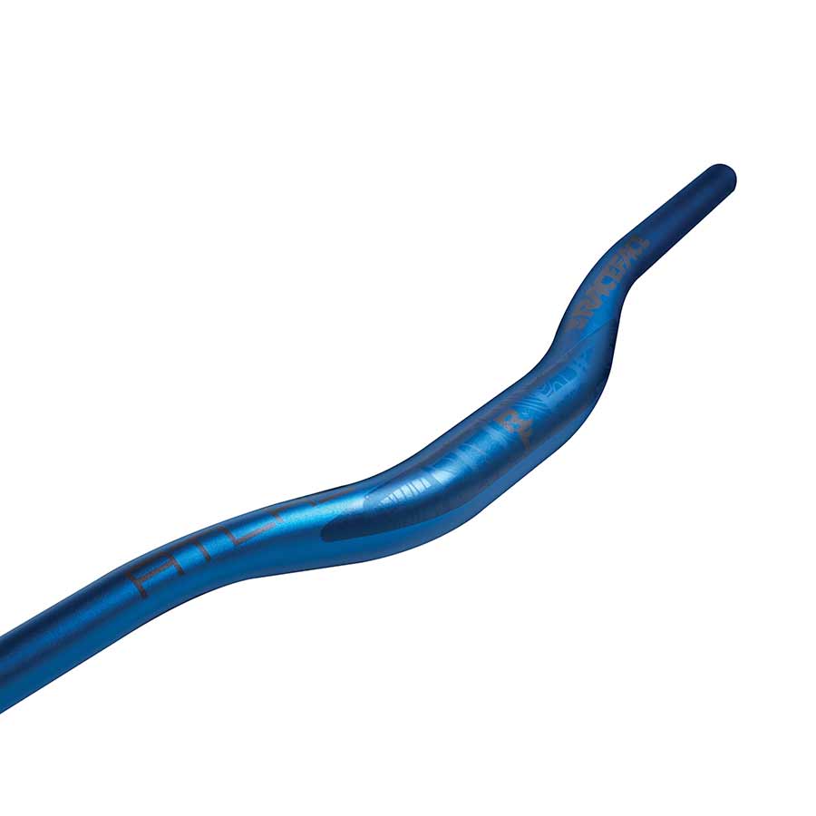 Flat/Riser Handlebar Race Face RaceFace Atlas 35 Riser Handlebar 35 x 820mm 35mm Rise Blue Dark Slate Blue