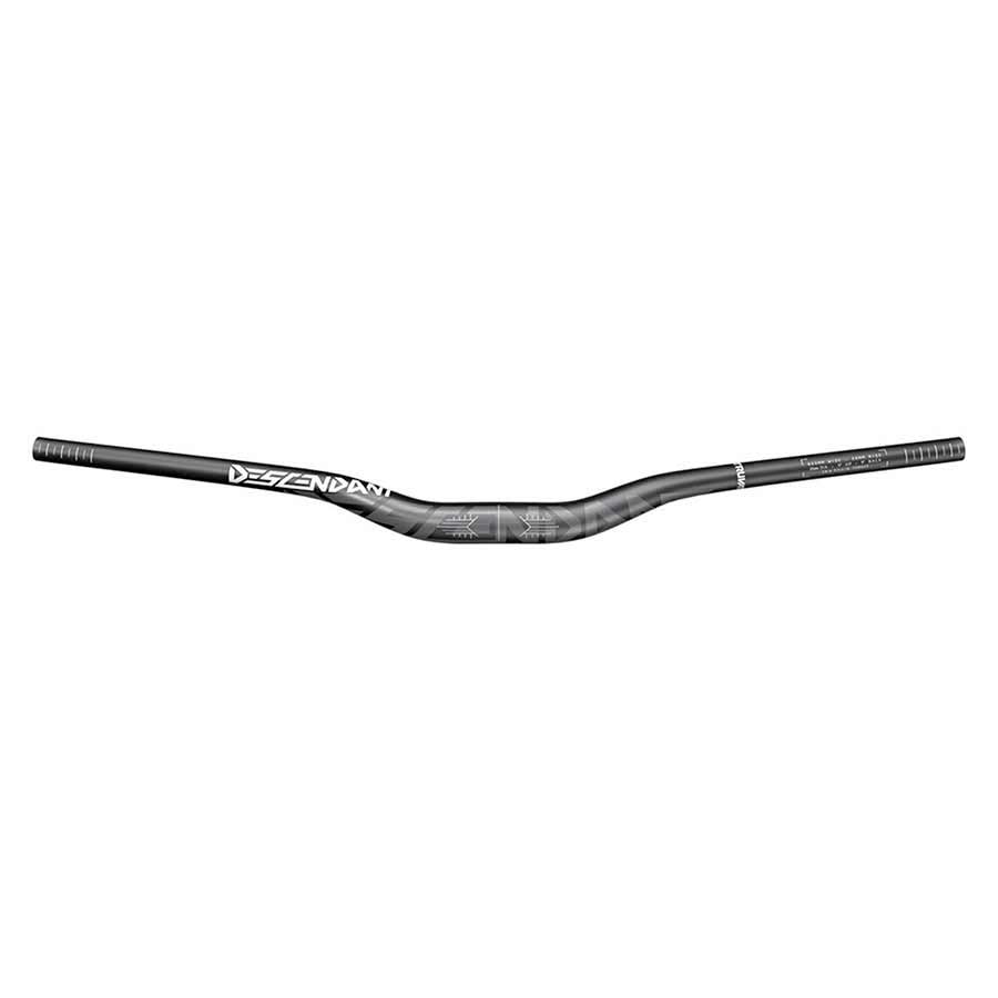 Flat/Riser Handlebar TruVativ TruVativ Descendant Downhill Handlebar Riser 35mm Clamp 800mm width 25mm rise BLK Dark Slate Gray