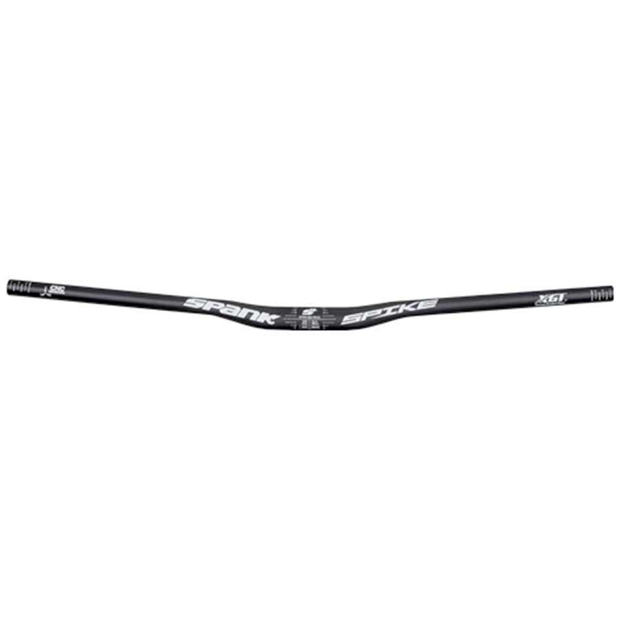 Handlebars Spank Spank Spike 800 Race Riser bar Clamp: 31.8mm  W: 800mm Rise: 15mm Black Dark Slate Gray