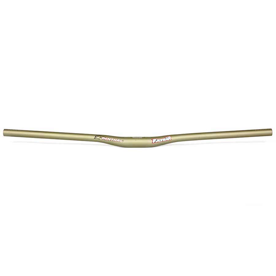 Handlebars Renthal Renthal Fatbar V2 MTB Handlebar Diameter: 31.8mm 800mm Rise: 10mm Gold Rosy Brown