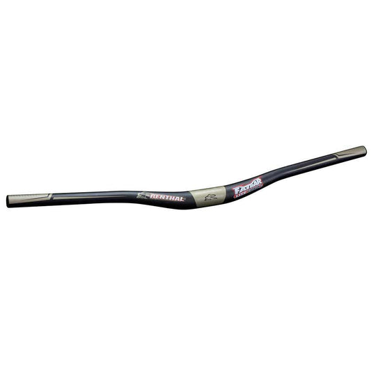 Flat/Riser Handlebar Renthal Renthal FatBar Lite Carbon 35 Handlebar - Carbon 10mm 760mm 35mm Black Dark Slate Gray