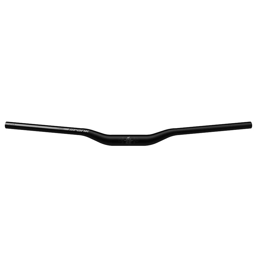 Flat/Riser Handlebar Spank Spank Spoon 35 Handlebar - 35mm Clamp 785mm 25mm Rise Black Light Gray