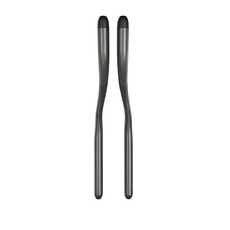 Aero Bar Extensions Zipp Speed Weaponry Zipp Vuka Evo 110 Extensions - 22.2mm 380mm Matte Black Dark Slate Gray