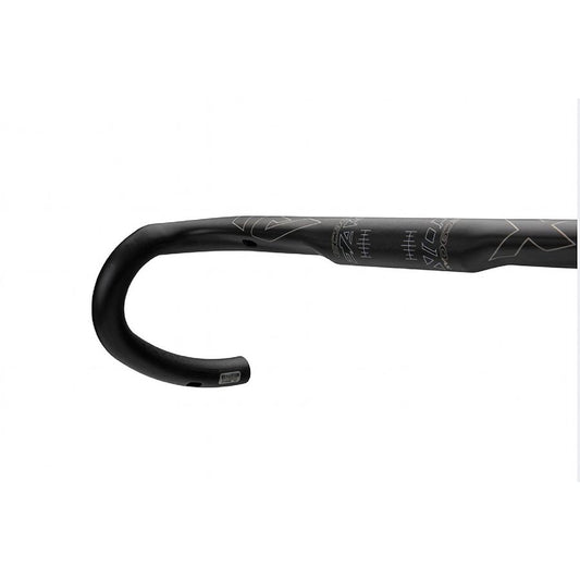 Handlebars Easton Easton EC90 AX Drop Handlebar - Carbon 31.8mm 44cm Di2 Internal Routing BLK Dark Slate Gray