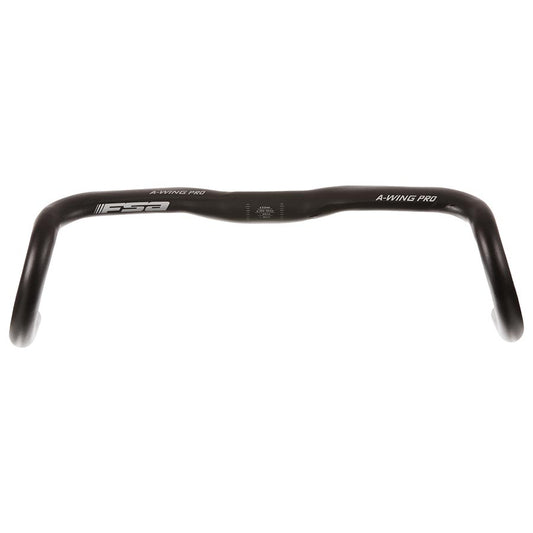 Handlebars FSA Full Speed Ahead A-Wing Pro AGX Drop Handlebar - Aluminum 31.8mm 48cm Black Dark Slate Gray