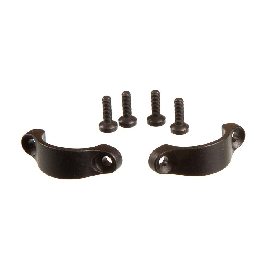 Aero Bar Part Zipp Speed Weaponry Zipp Vuka Alumina Top-Mount Lower Clamps and Bolts Dark Slate Gray