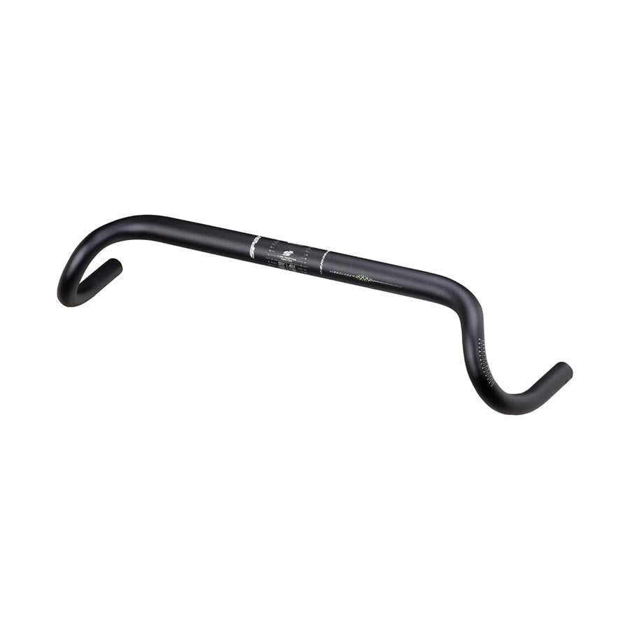 Handlebars Spank Spank Flare 25 Drop Handlebar - Aluminum 31.8mm 44cm Black Dark Slate Gray