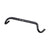 Handlebars Spank Spank Flare 25 Drop Handlebar - Aluminum 31.8mm 46cm Black Dark Slate Gray