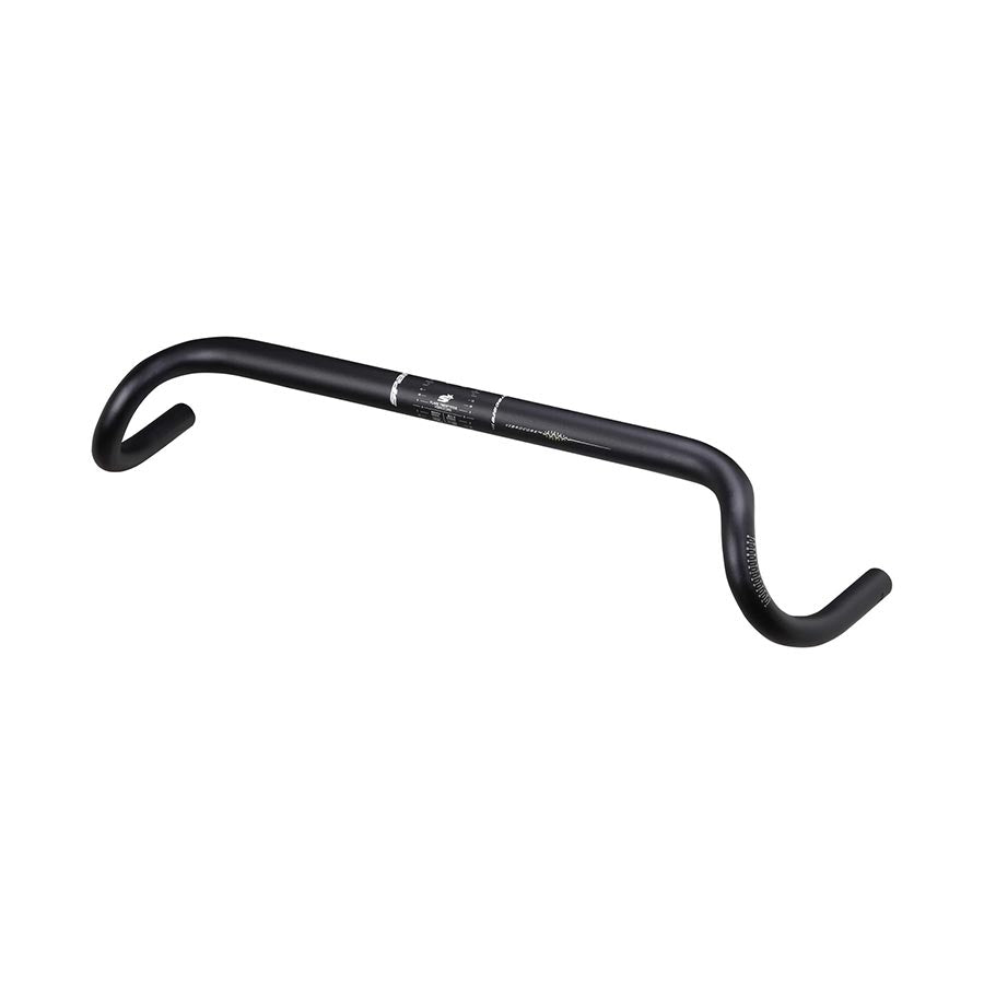 Handlebars Spank Spank Flare 25 Drop Handlebar - 50cm 31.8mm 25deg Flare Black Dark Slate Gray