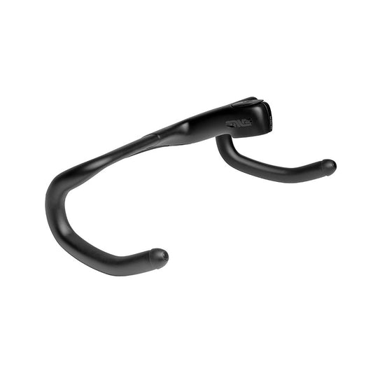 Handlebars ENVE Composites ENVE SES AR Bar/100mm Stem Combo Drop Handlebar Integrated 100mm Stem 420mm Drop: 129mm Reach: 76mm Black Dark Slate Gray