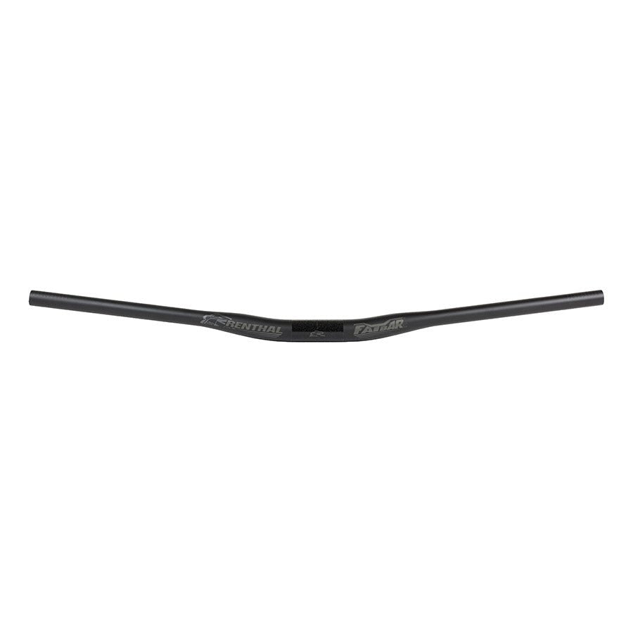 Flat/Riser Handlebar Renthal Renthal Fatbar V3 Carbon 35 Riser Bar 10mm/800mm Dark Slate Gray