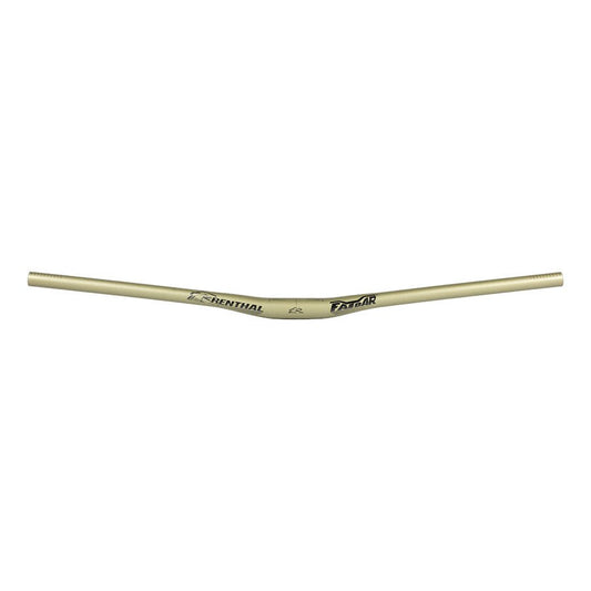 Flat/Riser Handlebar Renthal Renthal Fatbar V3 Riser Bar 10mm/800mm Black Rosy Brown