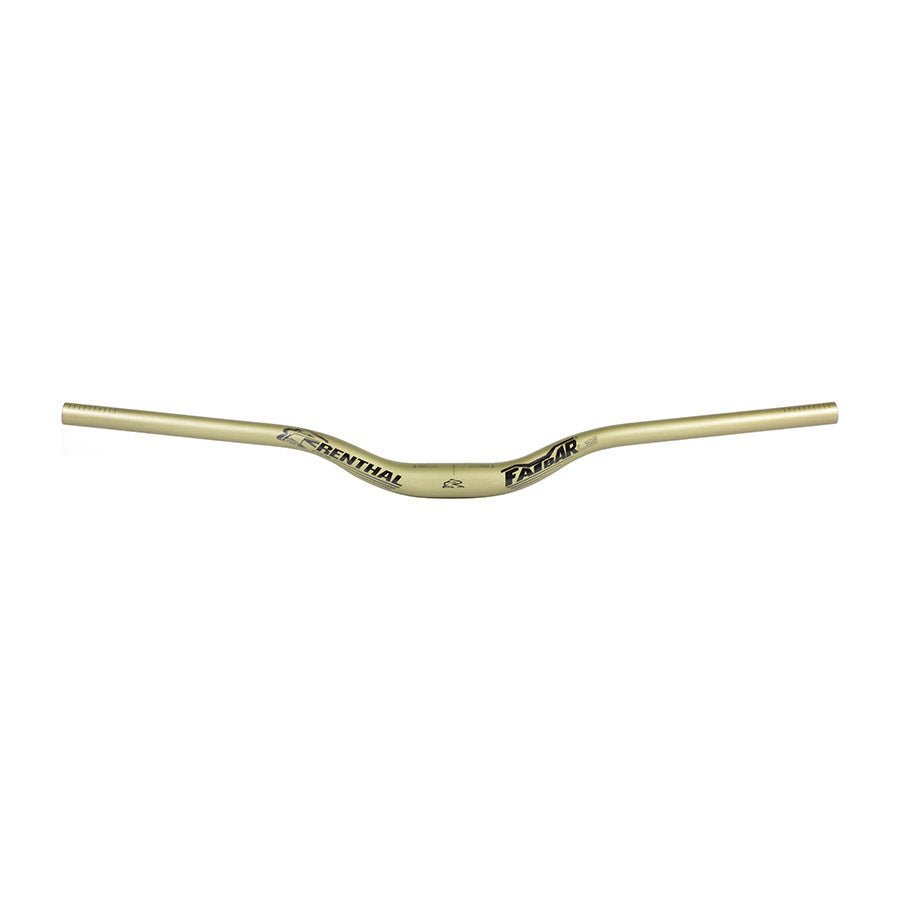 Flat/Riser Handlebar Renthal Renthal Fatbar Lite V3 35 Riser Bar 40mm/760mm Black Dark Khaki