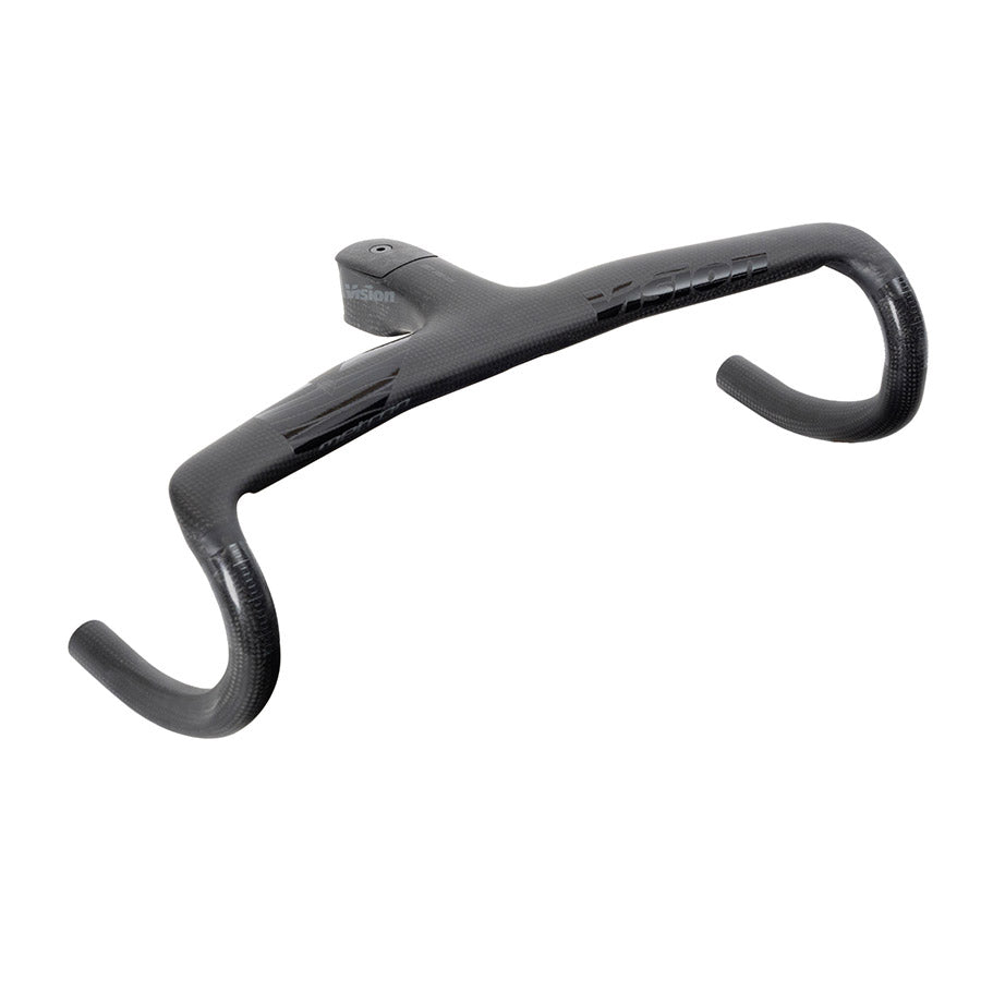 Vision Metron 5D ACR EVO Drop Handlebar 44cm Width 120mm Stem Length -6° Angle Integrated Carbon Design – BLK