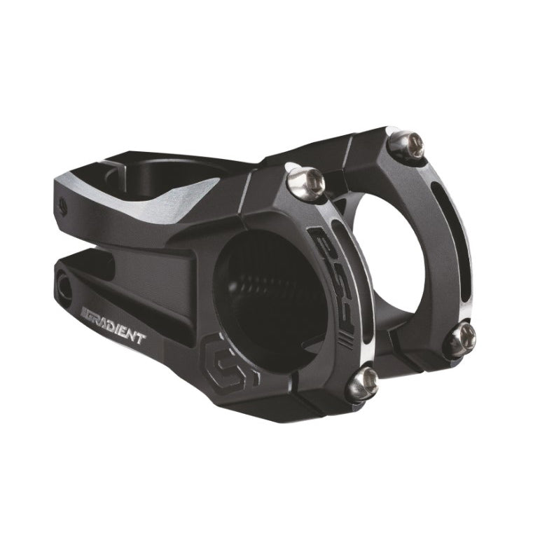 Full Speed Ahead Gradient Alloy Stem - 40mm 35mm Clamp +6 1 1/8" Black