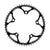 Chainrings SunRace Sunrace RX0 53T chainring Light Gray